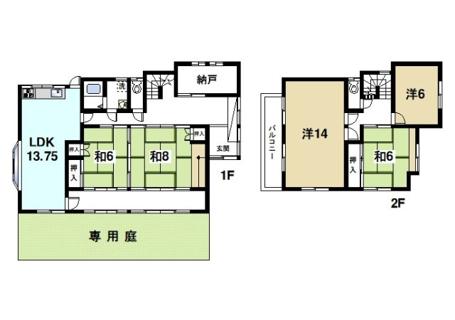 アンソレイユ軽井沢町の間取り