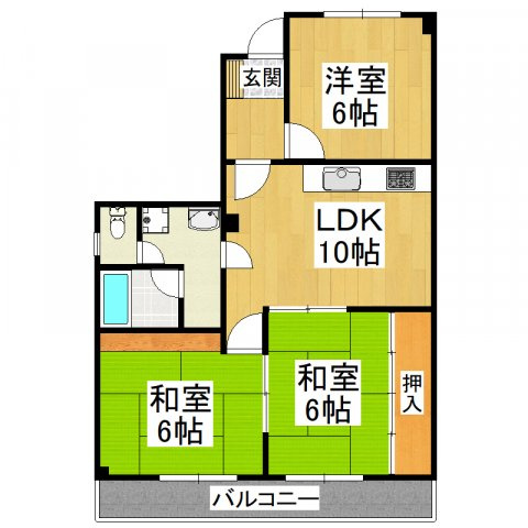 【間取り】 | パークサイド青葉
