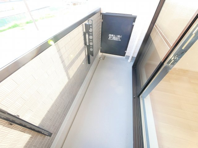 ヒカルサ奈良大森西ノースのバルコニー|陽当たり良好なバルコニーです