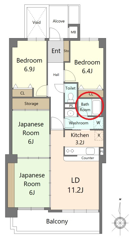 シティコーポ島田東B棟の浴室|水回りのリフォームなどについてもご相談ください！