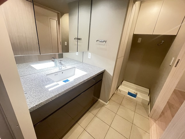 港区南青山７丁目の賃貸マンションのその他|洗面