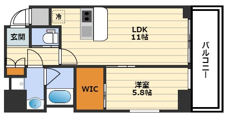 La Douceur天満の間取り