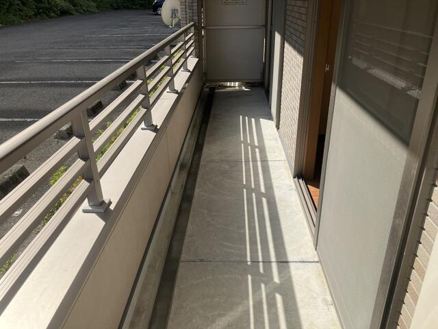 カーサ城山のバルコニー| 