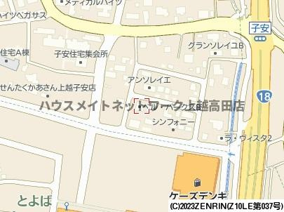ベル・パークスＡの地図|位置図