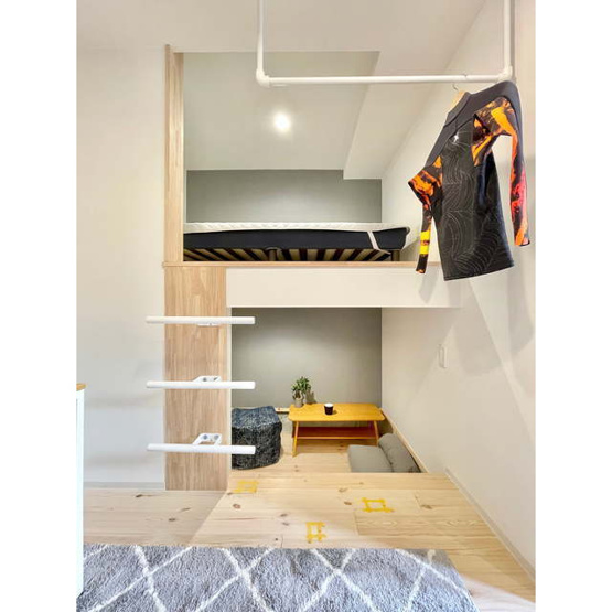 【居間・リビング】 | Ｓｕｒｆ　Ｄｅｃｋ | ☆洋室　※101モデルルーム写真