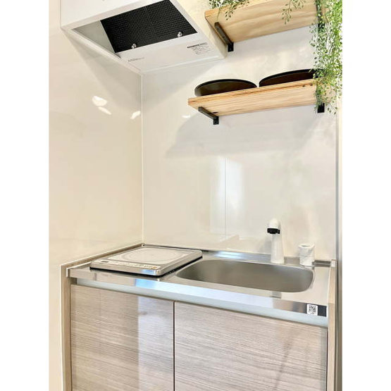 【キッチン】 | Ｓｕｒｆ　Ｄｅｃｋ | ☆1口IHヒーター　※101モデルルーム写真