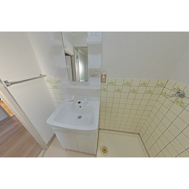 リーボン　キャッスルの洗面所