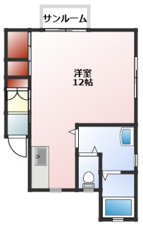 【間取り】 | ＡＳＡＨＩコーポ