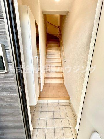 サンリット・ガーデン小曽根Nの玄関