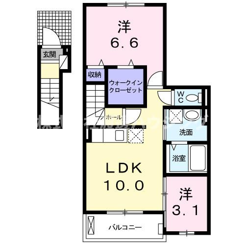 サンリット・ガーデン小曽根Nの間取り