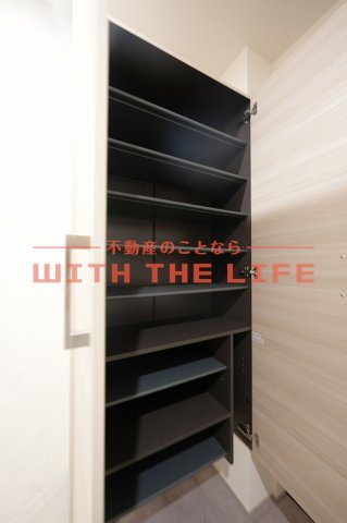 ELGARAND上津【キャッシュバック対象物件】の収納|専用の収納スペースです