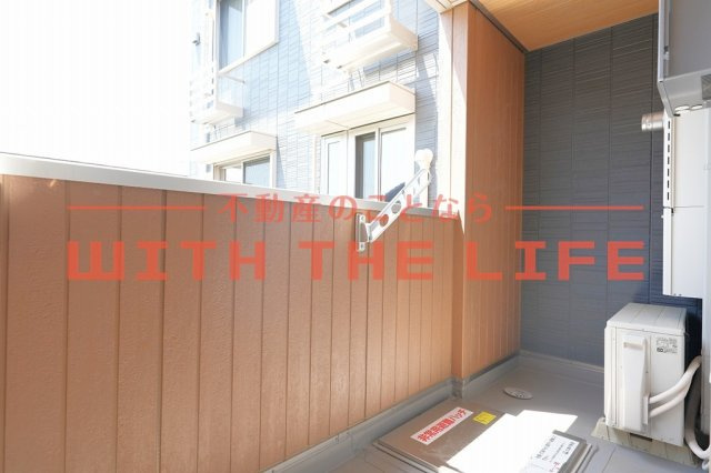 ELGARAND上津【キャッシュバック対象物件】のバルコニー|お洗濯にも便利なバルコニー付き