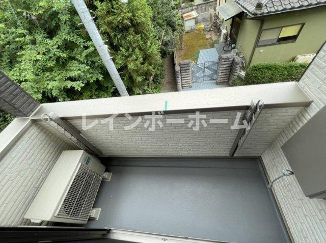 特典：仲介手数料が無料です!!のバルコニー|落ち着いた時間を過ごせるバルコニーです