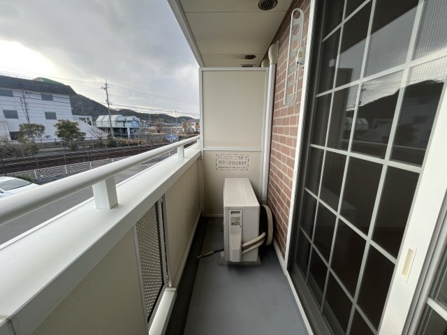 ラフレシールＨのバルコニー