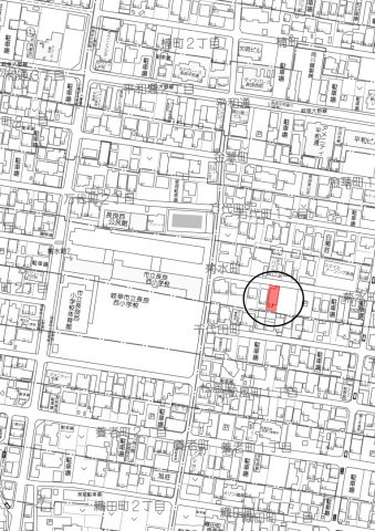 土地　菊水町1丁目の地図