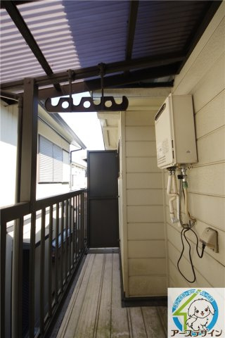 セピアコートのバルコニー