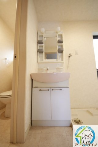 セピアコートの洗面所