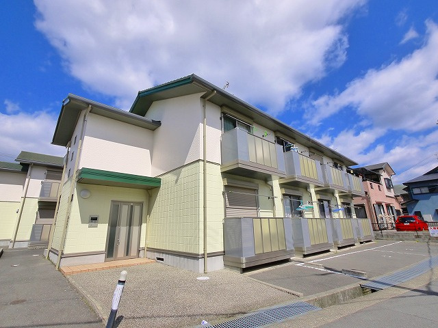 エスポワールB（中山町）の外観|落ち着いた雰囲気の外観です