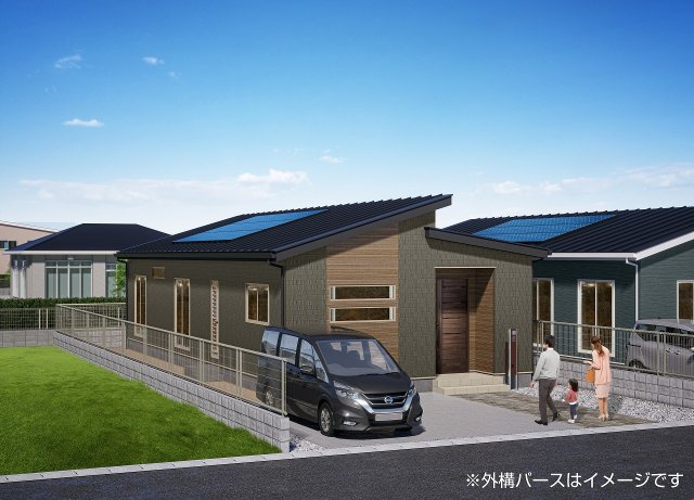 田野町あけぼのⅡ　C号棟の外観