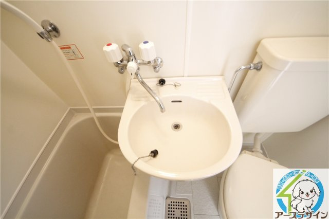 五色山ハイツの洗面所|※類似部屋