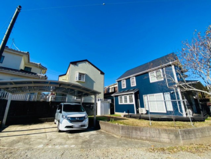 中古戸建の駐車場