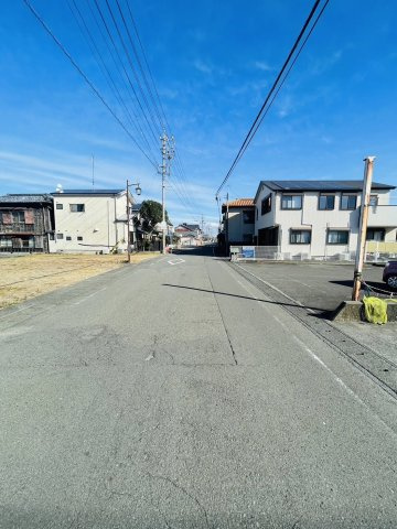 牧之原市細江　売土地　90坪超の前面道路含む現地写真