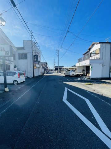 牧之原市細江　売土地　90坪超の前面道路含む現地写真