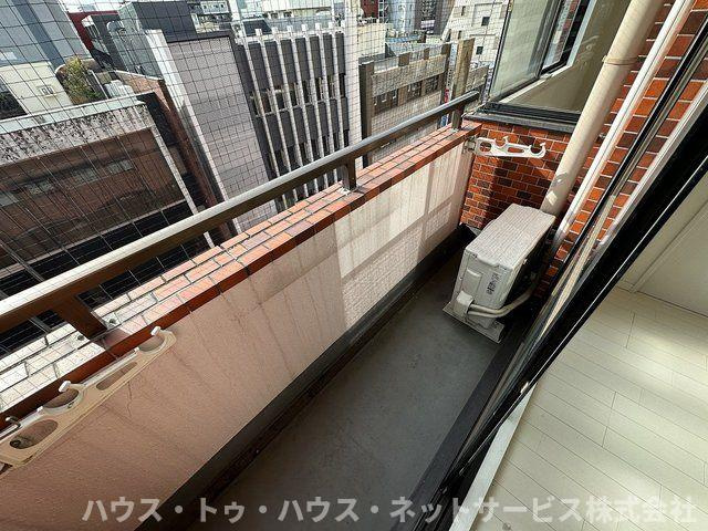 ユニパリス柏駅前のバルコニー