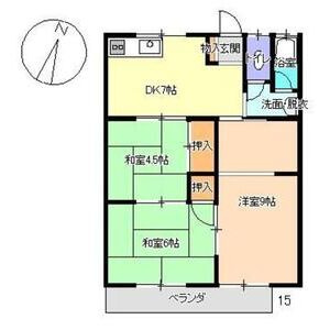 本熊荘の間取り
