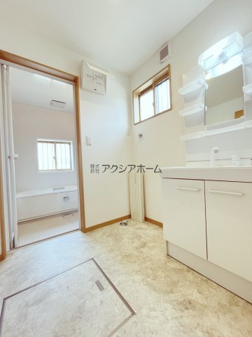 所沢市西狭山ヶ丘1丁目・全1棟　新築一戸建　～全室南向き～の洗面所