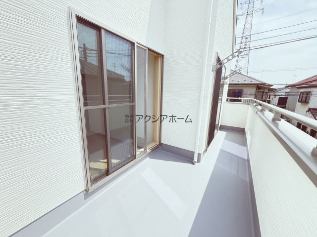 所沢市西狭山ヶ丘1丁目・全1棟　新築一戸建　～全室南向き～のバルコニー