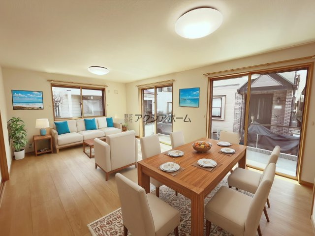 所沢市西狭山ヶ丘1丁目・全1棟　新築一戸建　～全室南向き～の内装|（家具はCG画像での表示になります）
