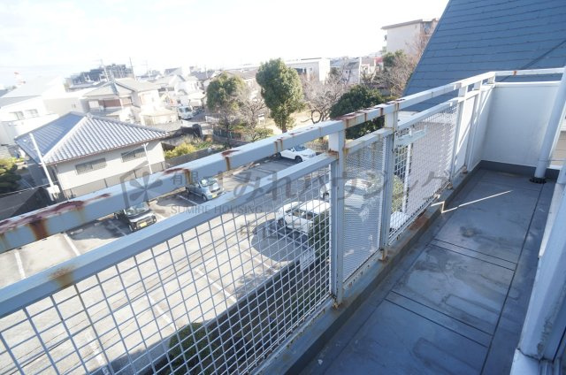木原マンションのバルコニー
