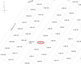 【土地図】 | 宇都宮市松風台　土地