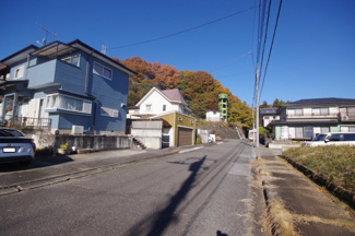 【前面道路含む現地写真】 | 宇都宮市松風台　土地