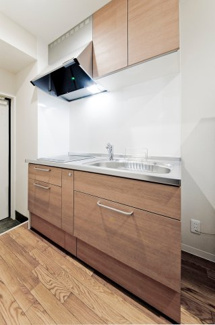 【キッチン】 | アジュール石津A棟　102号室 | シンクも大きめ、お料理を楽しめます