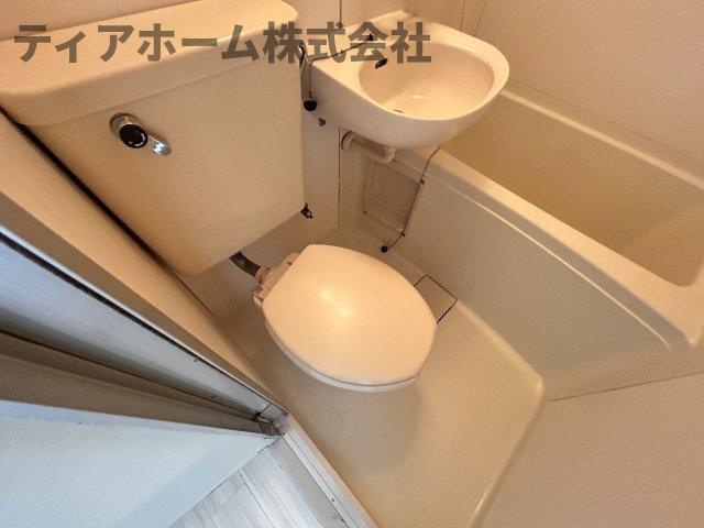 みすずコーポⅡのトイレ|コンパクトで使いやすいトイレです
