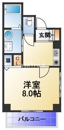 【間取り】 | ラ・フォーレ都島本通Ⅱ