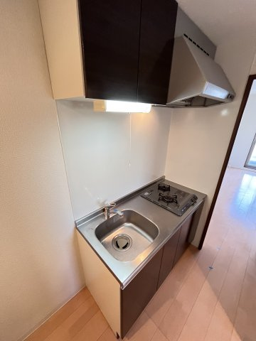 大阪市城東区関目５丁目の賃貸マンションのキッチン