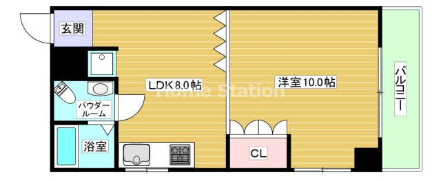 【間取り】 | ハイコート福島