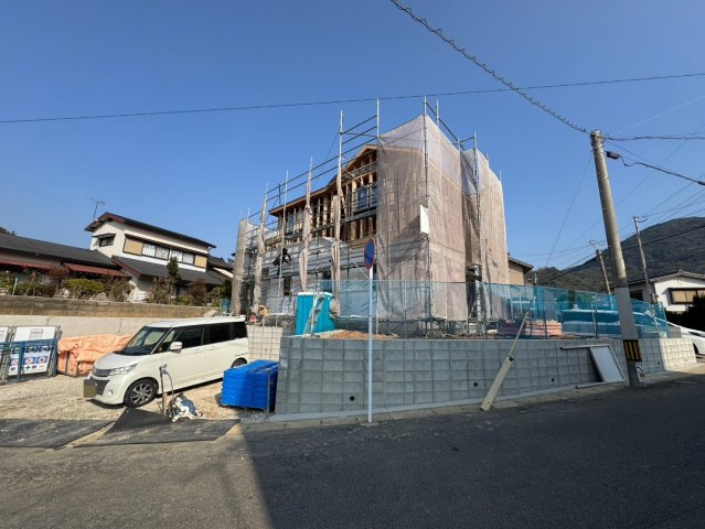 ーBloomーブルーム小倉北区下富野5丁目4期　【小倉北区　新築戸建て】の外観|現地撮影　2025,1,23　ーBloomーブルーム小倉北区下富野5丁目4期　【小倉北区　新築戸建て】