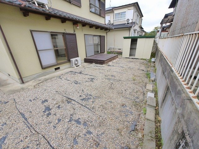 朝倉台西6丁目戸建ての庭|お庭です