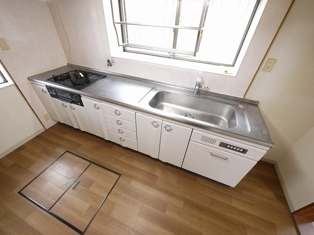 朝倉台西6丁目戸建てのキッチン|キッチンです