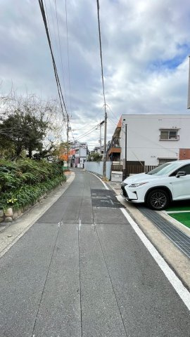 奥畑1丁目の前面道路含む現地写真