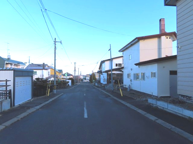 【前面道路含む現地写真】 | 北見市清見町７１番地６６　中古売家　