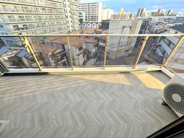 アーバンパーク淡路のバルコニー