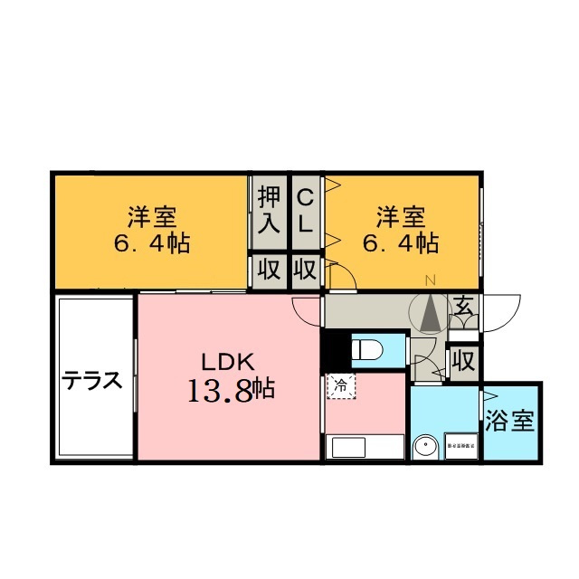 グランディア・デマラージュの間取り