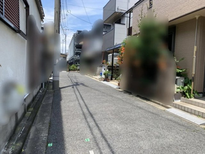 【前面道路含む現地写真】 | 西宮市　上田中町　新築戸建