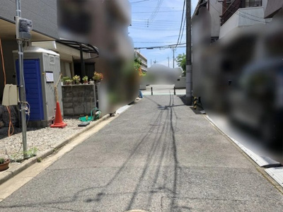 【前面道路含む現地写真】 | 西宮市　上田中町　新築戸建