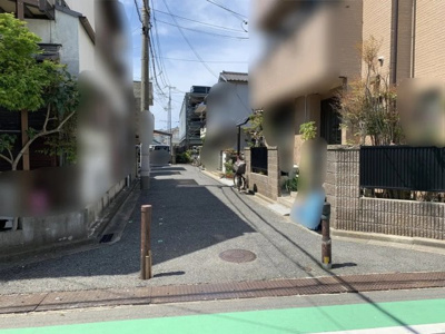 【前面道路含む現地写真】 | 西宮市　上田中町　新築戸建